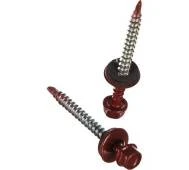 Шуруп кровельный 4,8*35мм RAL3011 (красно-коричневый)